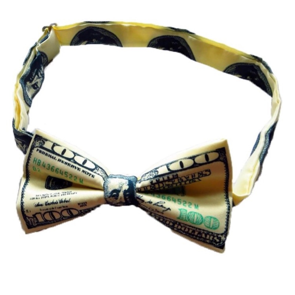 $100 Bill Bow Tie